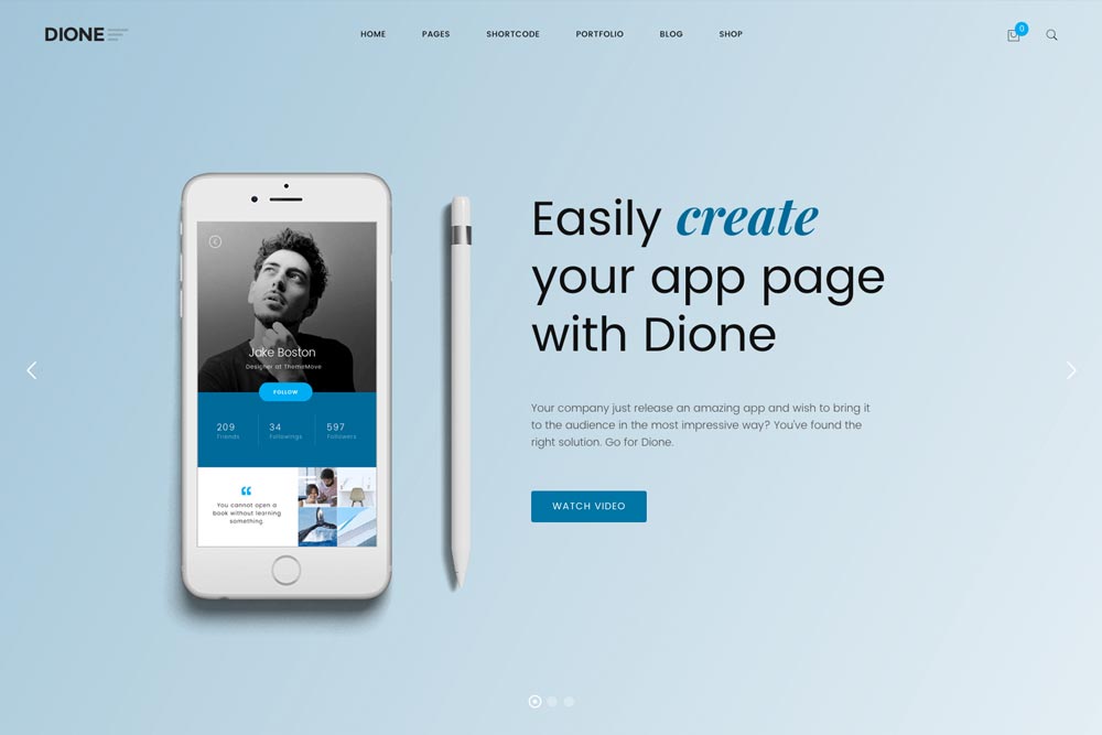 App Landing MILTA Technology