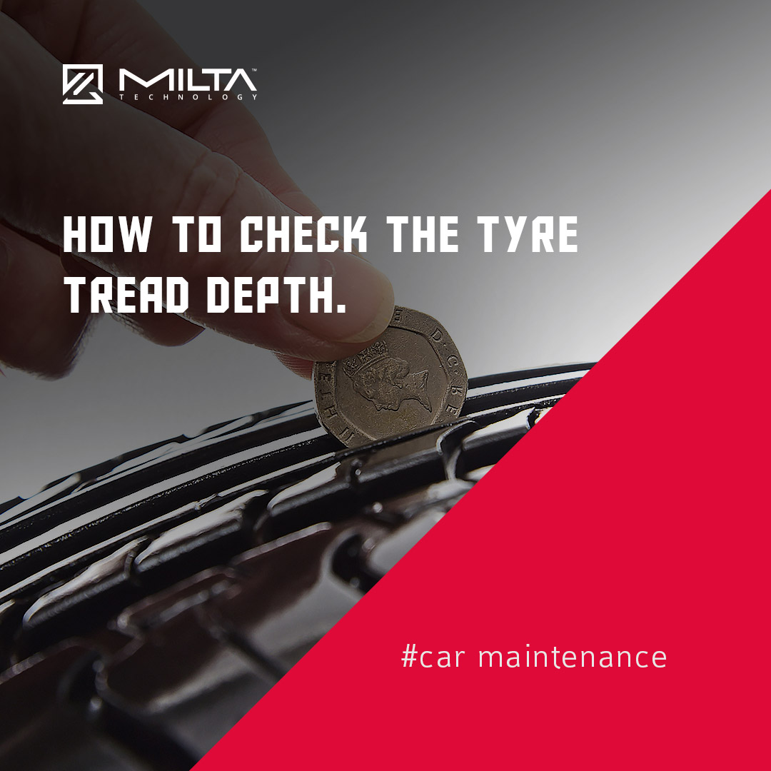 How to check the tyre tread depth MILTA Technology