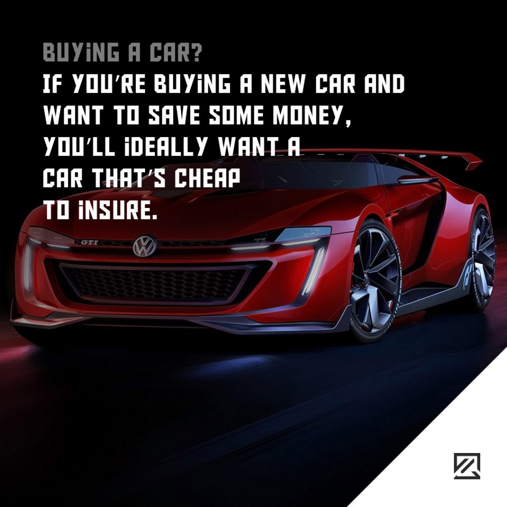 If you’re buying a new car and want to save some money, you’ll ideally want a car that’s cheap to insure MILTA Technology If you’re buying a new car and want to save some money, you’ll ideally want a car that’s cheap to insure MILTA Technology
