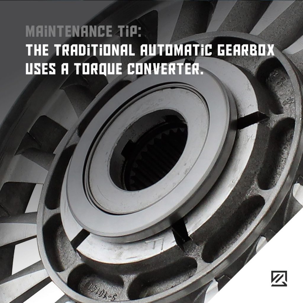 The traditional automatic gearbox uses a torque converter MILTA Technology The traditional automatic gearbox uses a torque converter MILTA Technology