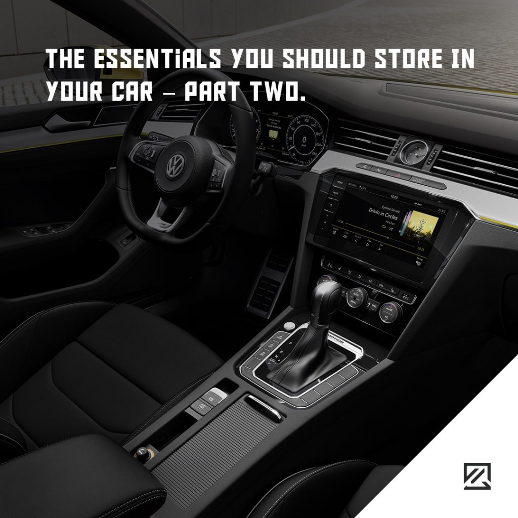 The Essentials You Should Store In Your Car – Part Two MILTA Technology